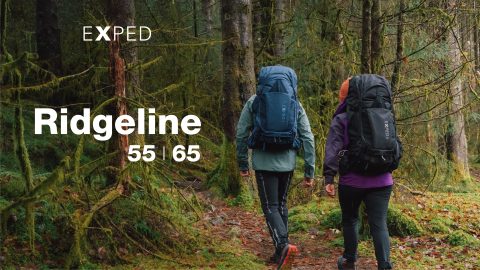 テント泊やロングトレイルの心強い味方！EXPEDの新作バックパック「Ridgeline」が頼りになる