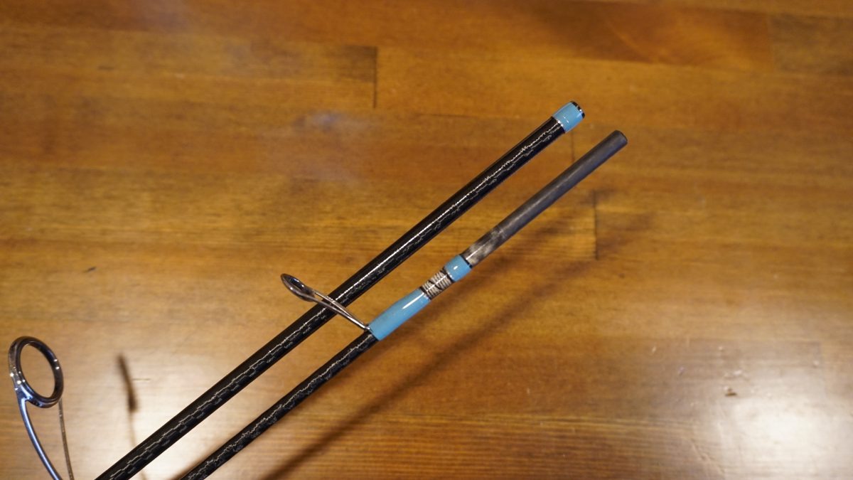 釣竿のジョイント部（継ぎ部）