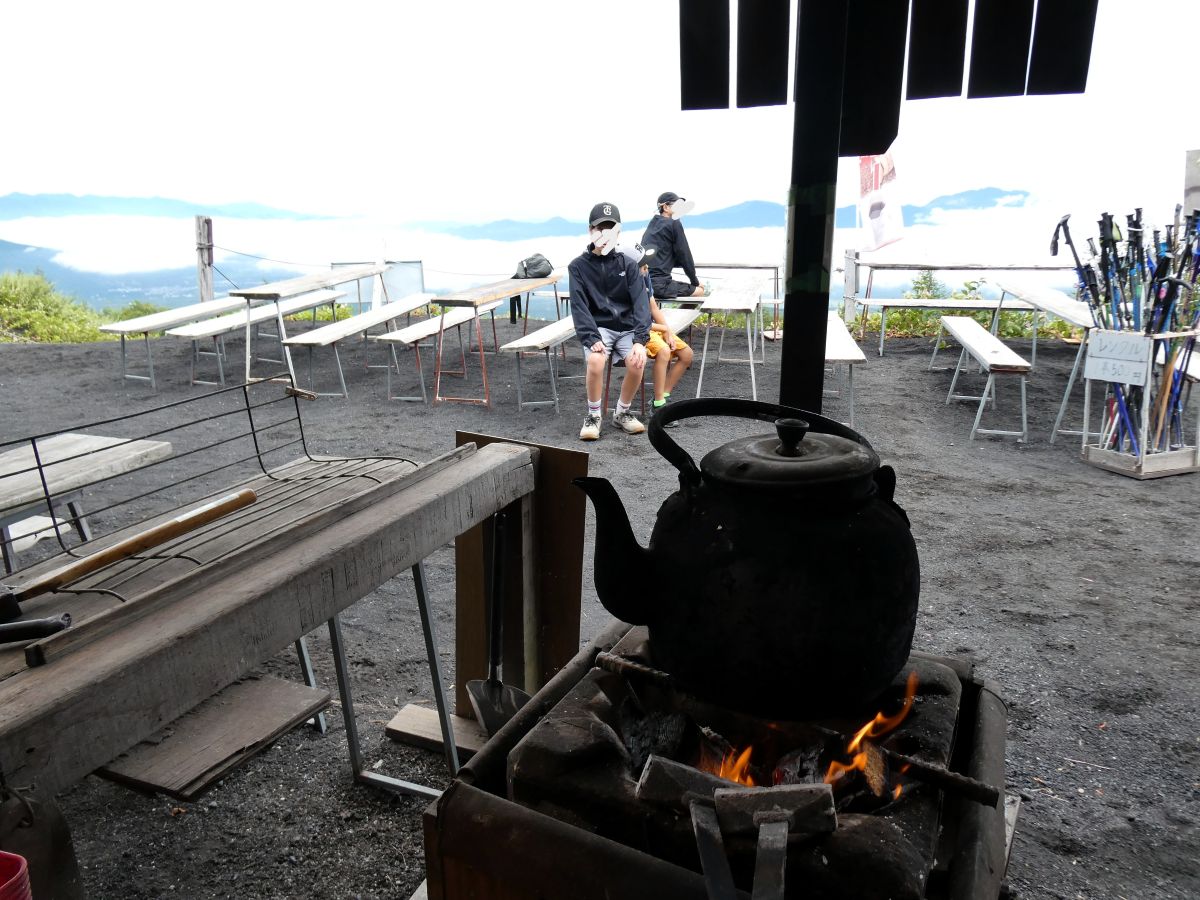 茶屋からの景色