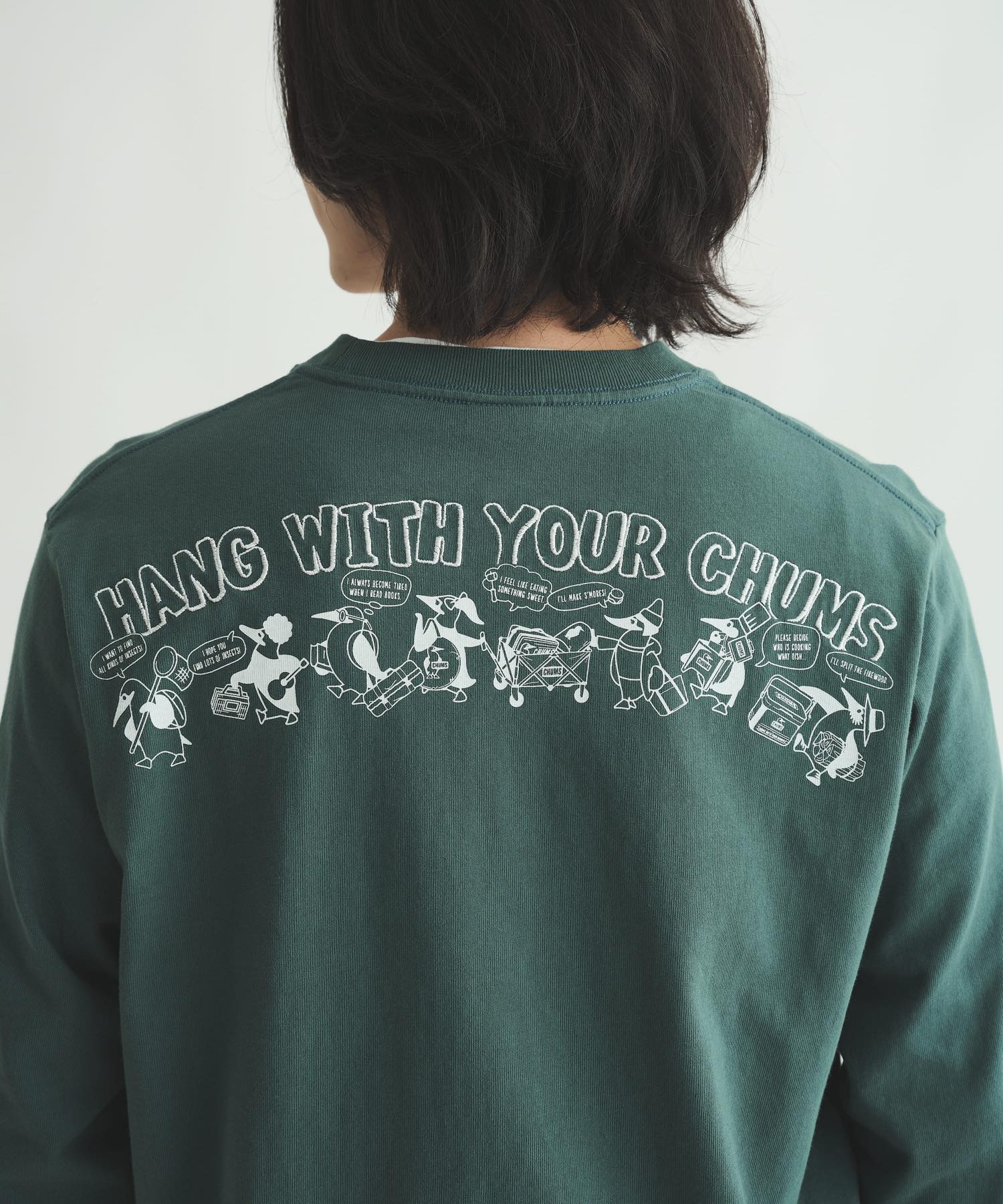 CHUMS (チャムス) ／ アンチバグハンチングバグロングスリーブTシャツ