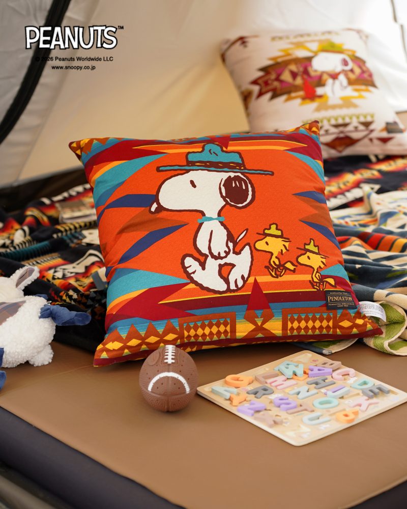 愛らしいスヌーピーと伝統あるデザインが融合！「PEANUTS」×「PENDLETON」限定コラボがカワイすぎる