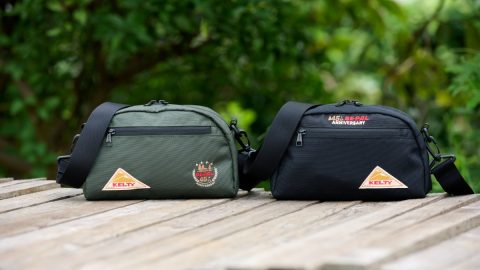 45周年記念の刺繍入り！BE-PAL×ケルティの限定ショルダーバッグ