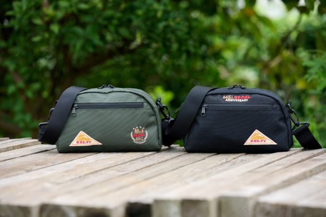 45周年記念の刺繍入り！BE-PAL×ケルティの限定ショルダーバッグ