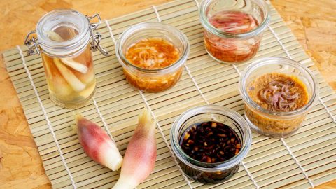 夏の終わりが似合う、みょうがの「さしすせそ調味料」レシピ