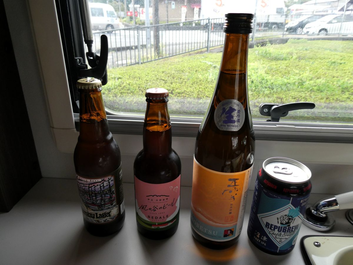 静岡の地酒と地ビール
