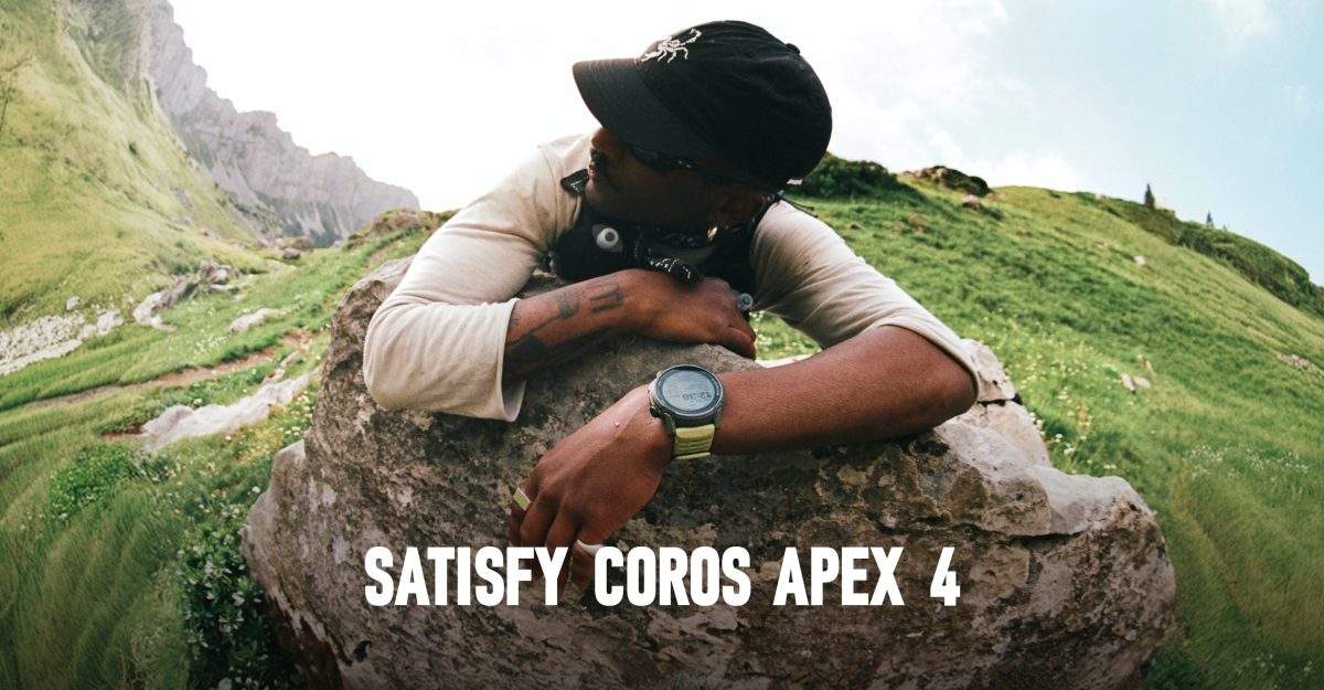 ひとつとして同じ模様がない！本格スポーツウォッチCOROS「APEX 4」がSATISFY仕様になったぞ
