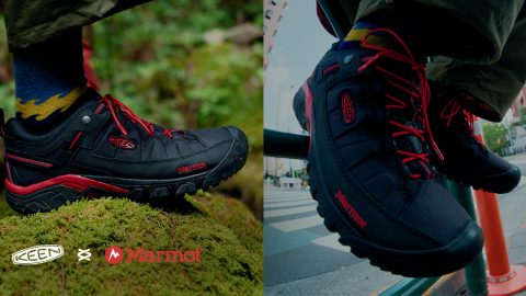 KEENとMarmotが初コラボ！名作ブーツをベースにした「Targhee EXP WP」は街でも山でも心強い