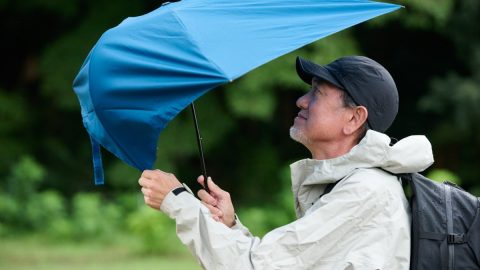 軽量丈夫は当たり前。晴雨兼用折りたたみ傘は「自立」「手が濡れない」が使いやすい