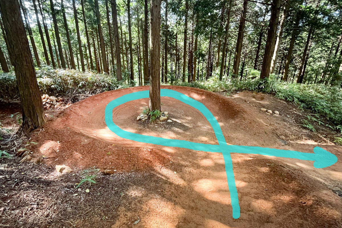 枯山水の走り方