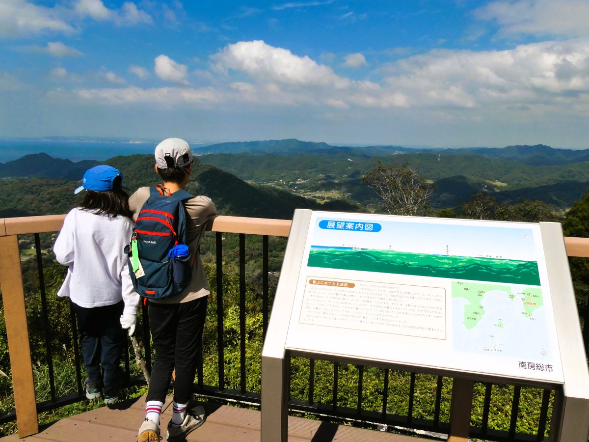 富山、展望台からの眺め