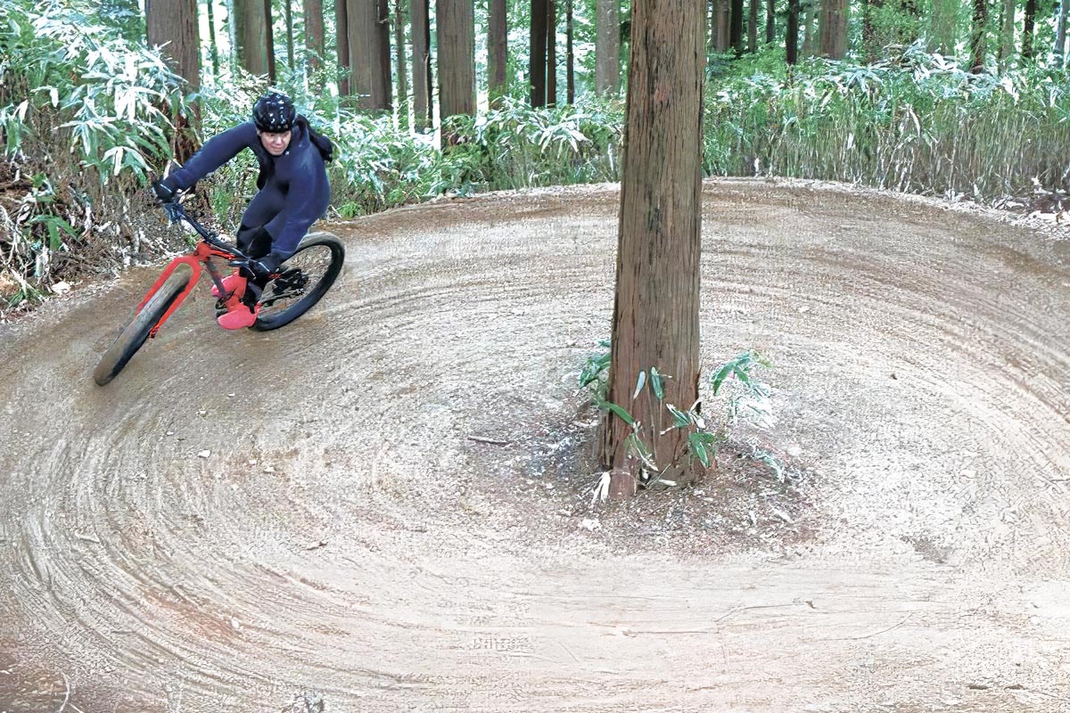 枯山水を走る